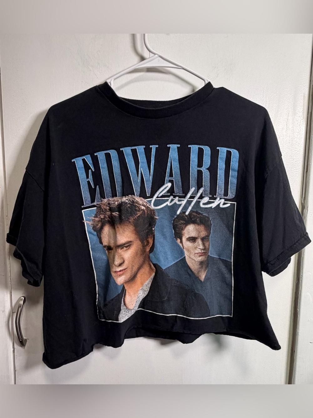 Edward Cullen Twilight Crop Graphic Tee